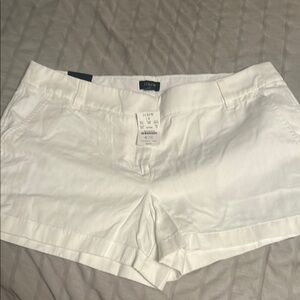 J. Crew Women's White Shorts